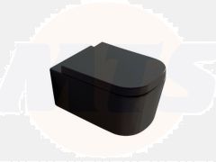 Galassia Meg11Thermosetting wrap around seat-cover with soft closing system, White Matt 5416MT