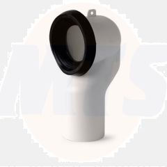 Galassia Pipe for wall drain for floor mounted Toilets 9053