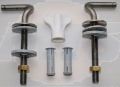 Galliano Toilet Seat Hinges without the Straps