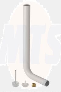 GEBERIT 115367101 Flush bend 90 Degrees