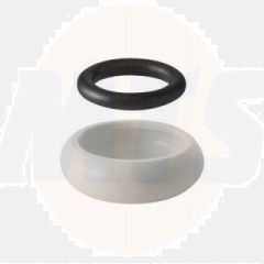GEBERIT 119644111 flush bend outside connectors d44 with rubber ring d 44 mm