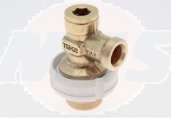 Geberit 241475001 Angle valve Geberit UP100 - 241.475.00.1