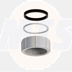 Geberit union nut for flush bend 240.431.11.1 white alpine From year of manufacture 04.2019 / 240431111 / 4025416071440
