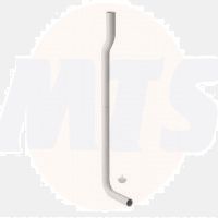 Geberit flush pipe 118100111 white to cisterns 127000 & 140300