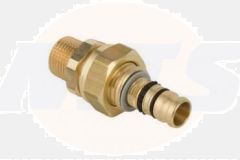 Geberit Mepla Adaptor with AG Rg d16 - R1 / 2-601590005