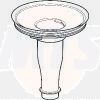 Geberit Urinal Siphon 116058001