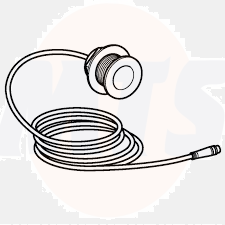 Geberit 242.343.00.1  WC-remote button, single flush, stainless steel 242343001