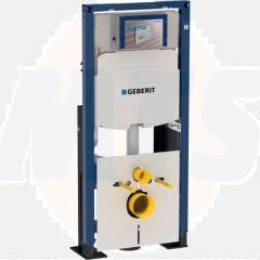Geberit Duofix element for wall-hung WC, 112 cm, with Sigma concealed cistern 12 cm, freestanding, reinforced 111.380.00.5