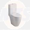 Geberit Icon Slim Soft Close Seat And Cover With Quick Release; Top Fix Hinge 500.835.01.1