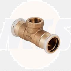 Geberit Mapress Copper T-piece with female thread, FKM