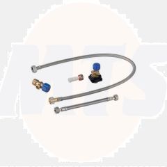 Geberit Monolith water connection set 131013001 below, to monolith module for WC, 101 cm