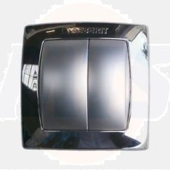 Geberit pneumatic bi-chromed flush control ref 240.572.KA.1 Chrome Plated 4025416119227 / 240572KA1