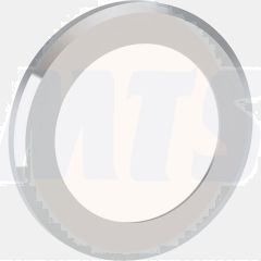 Geberit rosette for infrared button type 10: stainless steel 245.553.SN.1