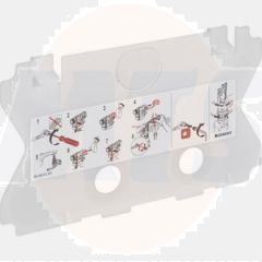 Geberit Sigma12 protection cover 240.930.00.1 Geberit 240930001