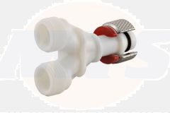 241900001 Geberit Y-piece connector AQC CISTERN 241.900.00.1 / 4025416717096