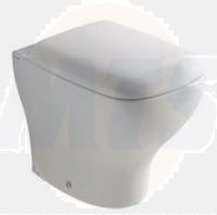 Globo Genesis GE001.BI WC Outdoor Toilet Seat and Cover Standard Seat