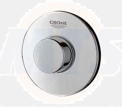Grohe Adagio Air Button Chrome - 37761000 Grohe Toilet Cistern Spare Parts / Grohe replacement air button for use with the Adagio concealed cistern. Button diameter is 100mm.  