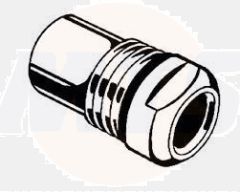 GROHE Adapter Water Stop 46201 chrome for Fluidenta Multi-Dental-Set GR46201000