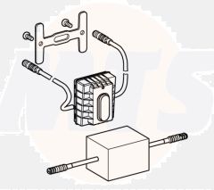 SENSOR GROHE Electronic valves Infrared lavatory flush   wall mount   infrared control  42455000
