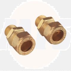 Grohe 46914 15mm x 3/8" Adaptors (Pr) - Mixer 46914000 Bathroomsuites