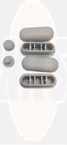 GSI Toilet seat buffers