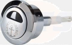 Gustavsberg T2 Push button Double Skyl, Chrome 609598624