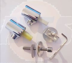 Twyford Envy H001E Top Fix Soft Close Toilet Seat Hinge Pack