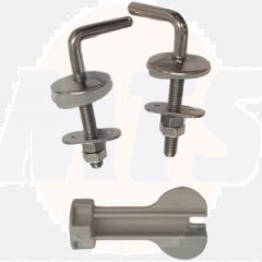 Twyford  H004A Seat Hinge L Shape Bottom Fix