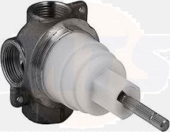 Hansa multiway diverter concealed housing Hansajet chromed 0285