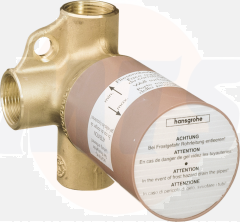 Hansgrohe Basic set for Trio shut-off / diverter valve for concealed installation 15981180