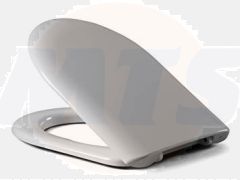 Haro toilet seat Stream 519922 white, stainless steel hinges 4016959072827
