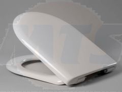 Haro WC seat Wave Premium 520334 white stainless steel hinges softclose 520334