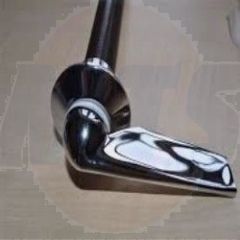 High level lever Ideal Standard Armitage Shanks Toilet Cistern Chrome cistern lever handle metal 250mm long reach concealed hideway cisterns S4385AA