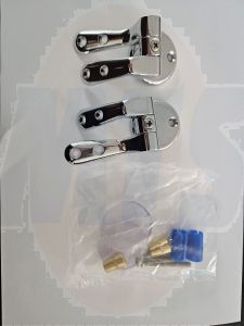 Duravit pair of hinges for toilet seat 1930 in chrome from year October 2003