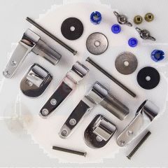 Hinges for toilet seat slow-wheel QUATTRO 99053