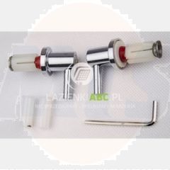 Toilet seat hinges metal wheel EGO A99019  5906976486549