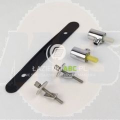 HINGES FOR TOILET SEAT SLOW-RELEASE WHEEL STYLE 99102