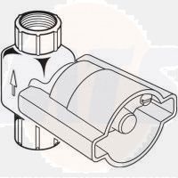Ideal Standard Concealed Kit 1 A2359NU threaded connector, rubber shell 3/4 "