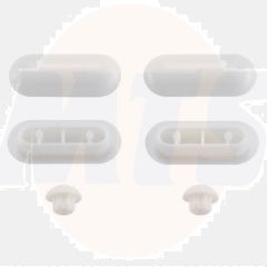 Ideal Standard Michelangelo seat Buffers white Diaqua Nice 31171294 Toilet Seat buffer set