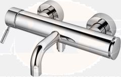 Ideal Standard Jado IQ Surface-Mounted Single Lever Bath Mixer without Shower Head, Automatic Switch Chrome A4836AA
