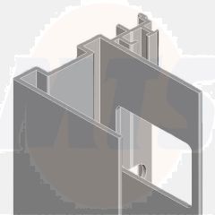 Ideal Standard Bath Screen Wall Profile 1400mm Height New Style LV230VA 