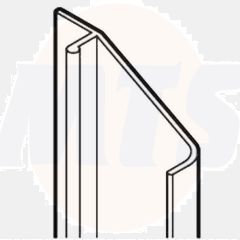 Ideal Standard Bath Screen Wall Profile Cover 1400mm Height Fits LV230VA New Style LV233VA  