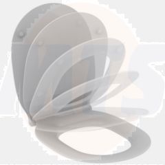 Ideal Standard Concept Thin Toilet seat and cover Soft Close with metal Hinges E036601