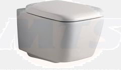 Ideal Standard D Shaped Toilet Seat Ventuno Duroplast White Plastic T663701 Standard Closing