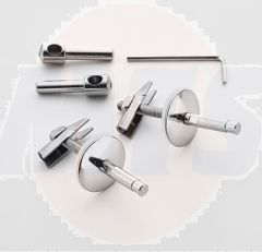 Ideal Standard Jasper Morrison Seat and Cover Hinge Pack Normal Close EV222AA  / T6402G / 407547