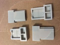 IDEAL STANDARD KUBO T001103NU -KIT OF DOOR STOPS FOR KUBO R 4 PCS 