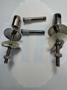 Ideal Standard replacement toilet seat hinges kit A9954