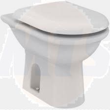 Ideal Standard T627701 Esedra Toilet Seat and Cover with fittings Standard Close