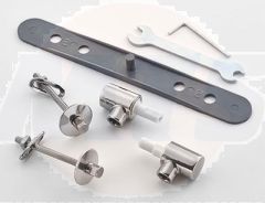 Ideal Standard Washpoint slow closing Toilet seat hinges R6436AA Pre 2010 / Keramag Visit 598143000 / 100101697