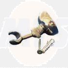 Ideal StandardCalflex wall bracket - Chrome E960546AA  